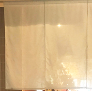 軽いのれん生地