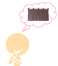 のれん製作のアイデア